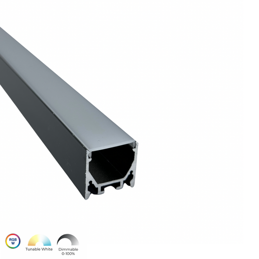 פרופיל תאורה צמוד/תלוי W.P 15/15