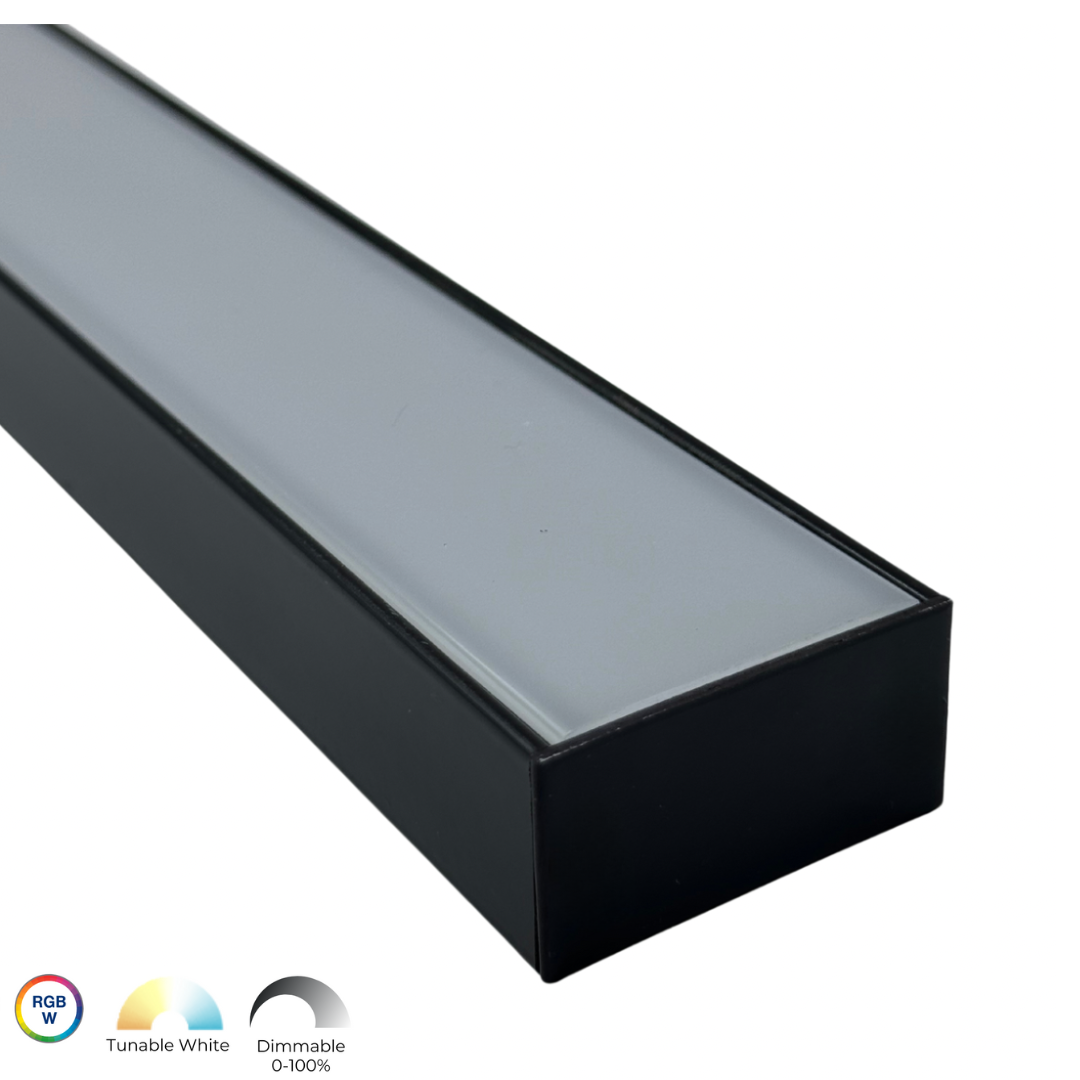 פרופיל תאורה W.P 40/20 צמוד/תלוי